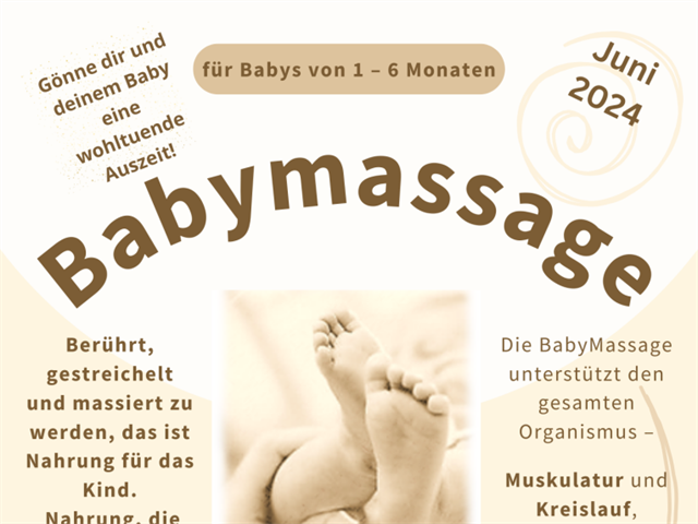 BabyMassage im Juni 2024